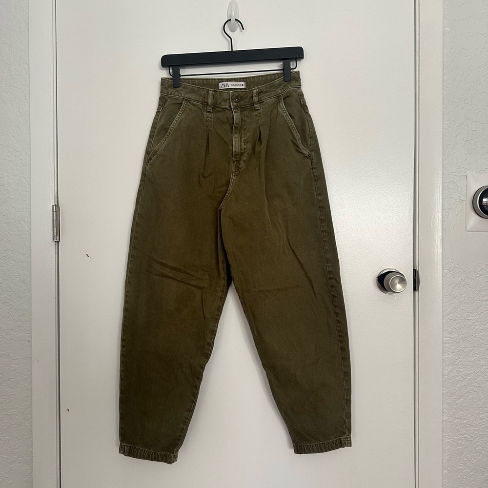 Zara Balloon Denim Pants